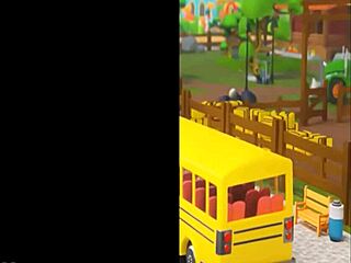 bbw bus driver drops to knees sucking fat young cock on public bus ride