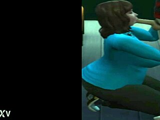 bbw bus driver drops to knees sucking fat young cock on public bus ride