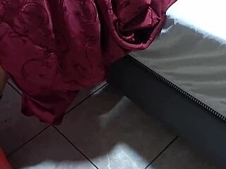 young peruvian babe agrees to wear lingerie in lima for cash