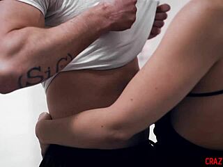 big tits milf delivers hardcore titty fuck to eager young athlete's cock