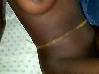 Ebony woman shows smooth shaved hairless pussy in quick verification clip