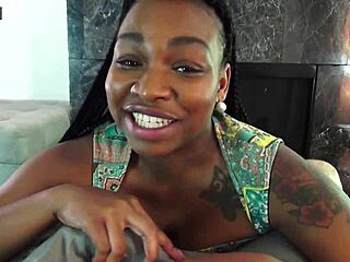 whoa those slippery tattooed feet feel so good with her dirty talk intro 😏👣