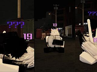 Fishnet Cumshots Explode in Roblox Condo!