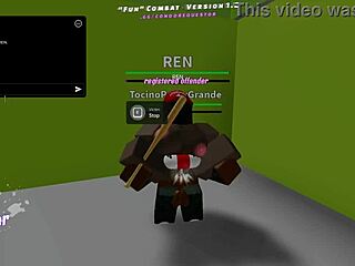 Monster BBC Pounds Roblox Combat Chicks Hard