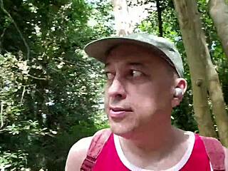 amateur couple humiliates in nunhead cemetery east woods