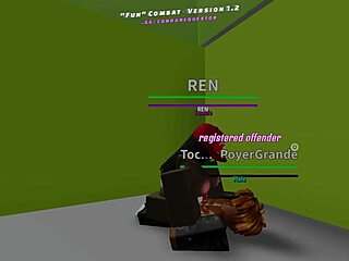 Monster BBC Pounds Roblox Combat Chicks Hard
