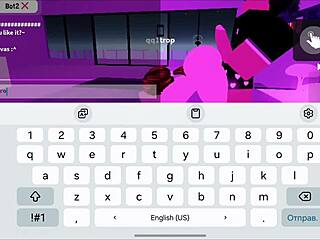 Random dude wants roblox assjob so good girl bends over and strokes his cock~