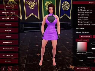 lesbian femdom mistress straps and dominates eager girl