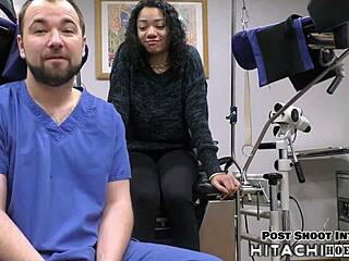 yasmine woods mandatory hitachi orgasms from deviant doctor in hospital