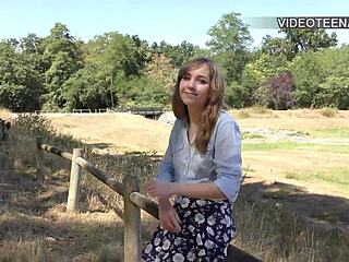 Sweet 18-Year-Old Tries Toy Play in Her Debut Casting Interview