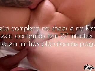 Dri Cordeiro Gags on Cock Bent Over Then Throat Fucked Hard by Brazilian Prostitute!