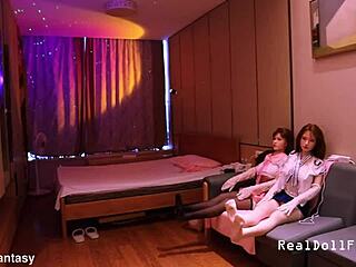 POV First-Time Sex Doll Brothel Fuck Frenzy