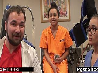  nurse mia sanchez hits freshman with mandatory hitachi orgasm