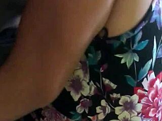 Curly Haired Babe Delivers Epic Blowjob Explosion!