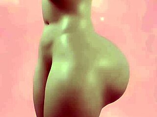 2b shakes her big round ass teasingly