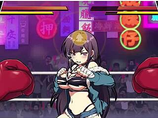 big tits and huge ass boobs bouncing in feminist fist part 001