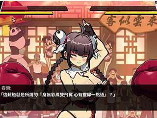 big tits and huge ass boobs bouncing in feminist fist part 001