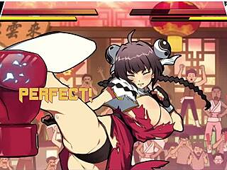 big tits and huge ass boobs bouncing in feminist fist part 001