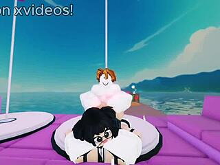 wanna see big tits bounce on monster cock doggystyle domination cumshot?