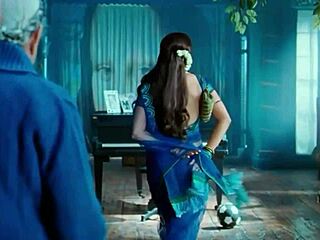 rani mukharji's saree flashes panty ass curves