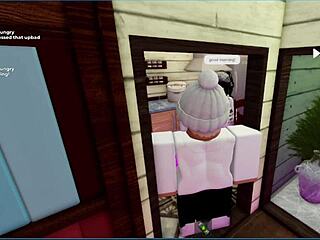 Wife cooks meal then bends for my monster cock in her big ass