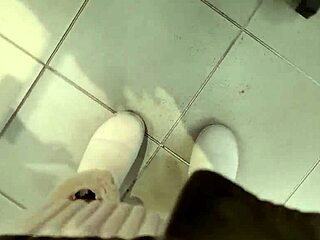 Your Italian stepmom flashes her huge ass and hairy beaver in the dressing room!