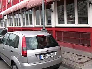 Redlight Tourist Hits LudwigstraßE Hannover Germany Streets