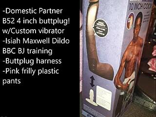 hey watch this sissy bind herself for extreme anal toy play