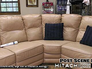 mia home alone vibrates shaved pussy to loud orgasm