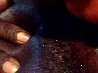 beautiful ebony ass shaking seductively in closeup