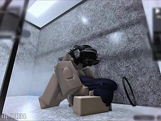 yuuka punished hard for sneaking in with intense follower sex part 1