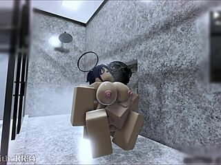 yuuka punished hard for sneaking in with intense follower sex part 1