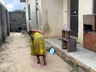 black pussy squirts endlessly riding harveyxbush's huge cock doggystyle backstage