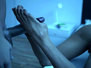 Big Tits Big Ass Hot MILF Footjobs Then Takes Soft Missionary Pounding