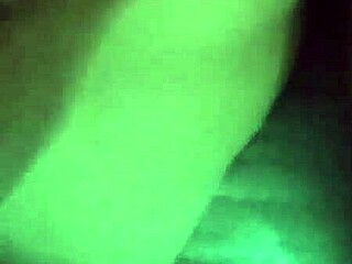 Karina's smooth Latina pussy tempts between her thick big ass cheeks