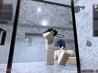 yuuka punished hard for sneaking in with intense follower sex part 1