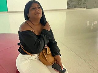 Horny Stranger Pounds Big Ass Brunette with Raging Desire