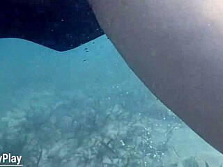 Swimming Turns Steamy with Deep Underwater Creampie Filling Wet Pussy