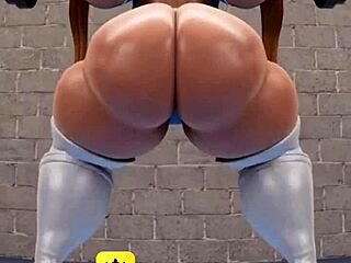 Juicy bbw's gassy solo tease