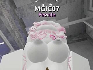 Rough Roblox sex in POV - you ready to pound this tight avatar?!