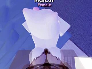 Rough Roblox sex in POV - you ready to pound this tight avatar?!