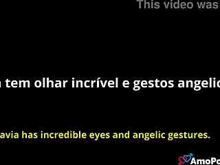 brazilian teen brunette sneaks blowjobs hinting at taboo stepdaughter fun