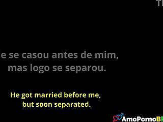 brazilian teen brunette sneaks blowjobs hinting at taboo stepdaughter fun