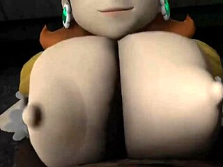 daisy's big tits possessed by monster cock for epic titty fuck cumshot