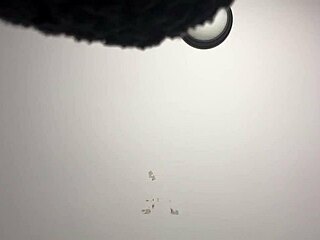 EBONY PETITE RIDES THAT THICK COCK WITH TIGHT PUSSY LIPS GRIPPING HARD