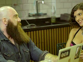 a couple ditches plans for huge wife blowjob and anal pounding