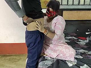 boyfriend brutally pounds soniya bhabhi's big indian ass in painful anal creampie