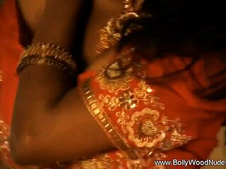 Queen Sheeba teases with slow strip before erotic bath undress