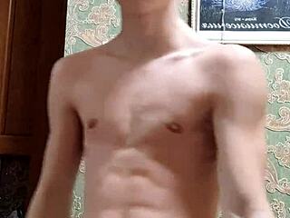 Skinny Boy Celebrates Happy New Year Fun