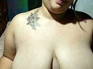 WOW This Big Boobs BBW Gives the Sloppiest Homemade POV Blowjob and Cumshot Ever!